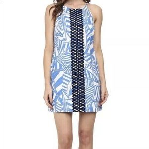 Lilly Pulitzer High Neck Annabell Shift Dress
